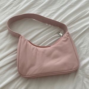 Aritzia Sundays Best Pink Goldie Bag